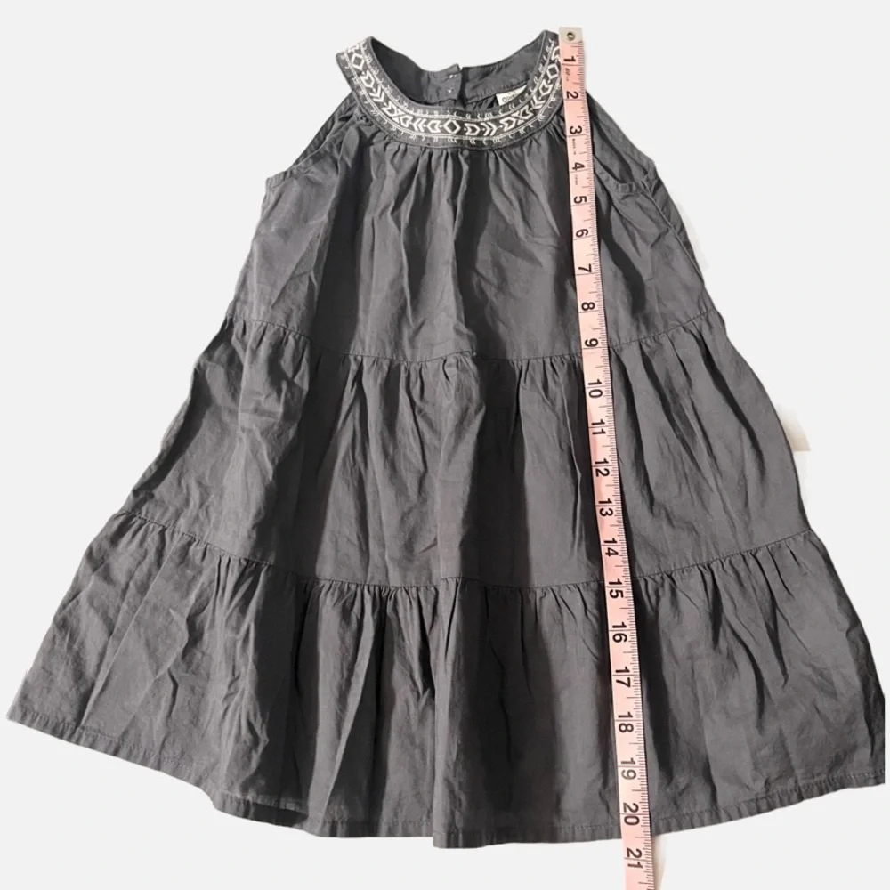 Oshkosh B'gosh Gray Lightweight Halter Dress Toddler Girls 2T
